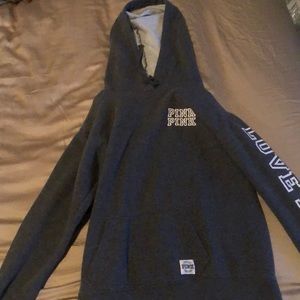 Pink Victoria’s secret sweatshirt